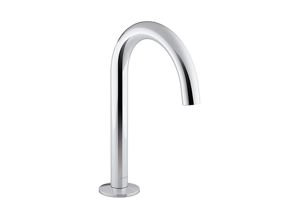 Kohler - Components  Widespread Lavatory Spout With Tube Design In Polished Chrome